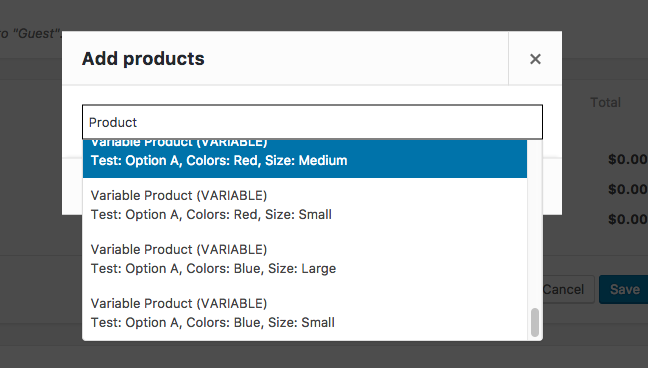 Altered Results from AJAX Product Search for Variable Products - variable product information